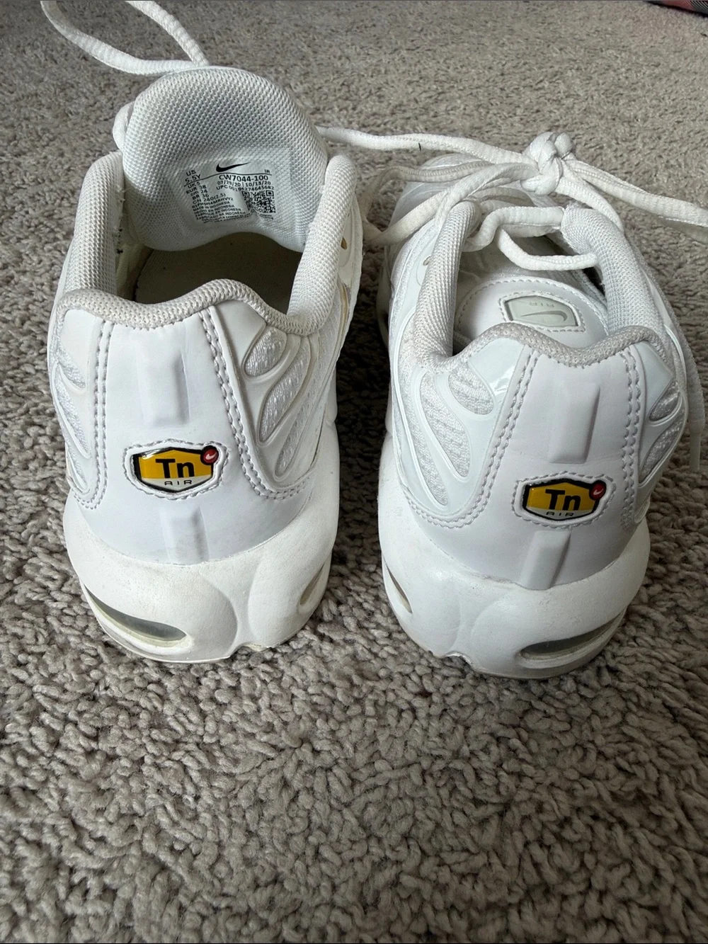 Nike White Air Max Plus